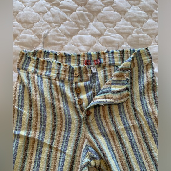 UO Anya Yarn-Dyed Trouser Pants - Picture 5 of 6